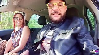 Amateur pussy fuck with nonsensical Italian dialogues and outdoor action