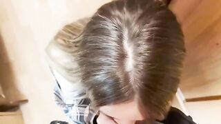 The pretty baby fucked the courier for poor service while her husband was away