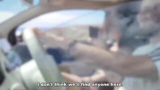 The guy made a cumshot to the stranger in the street