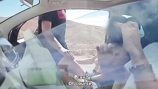 The guy made a cumshot to the stranger in the street