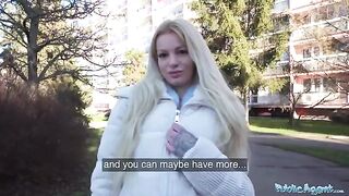 Public Agent: German blonde MILF gets banged for cash