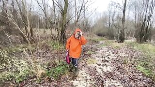I was walking by the river and got fucked in my ass by my husband’s huge dick