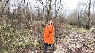 I was walking by the river and got fucked in my ass by my husband’s huge dick