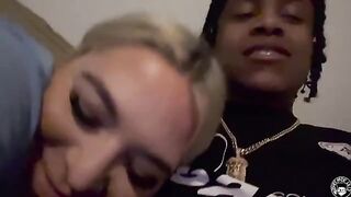 The fat ass of the PAWG gets slapped by her roommate Lil D