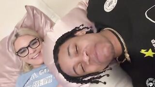 The fat ass of the PAWG gets slapped by her roommate Lil D