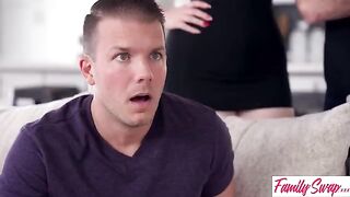 Molly Little tells Swapbro, "eww, Stop rubbing your dick all over me!" - 2 - FamilySwapXXX