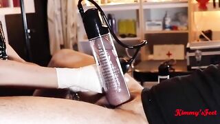 The cock pumping and cumshot compilation video is quite impressive