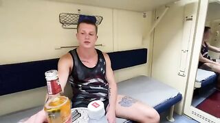 A cute girl got fucked by a stranger on the train, it was just great