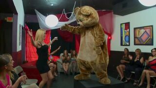 Hoes in the club sucking dicks with reckless abandon, brought to you by Dancing Bear