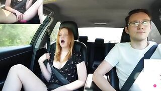 Justin gave a remote-controlled surprise to his girlfriend in the car