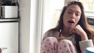 A couple on a journey shares intimate moments in a sex vlog style