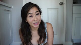 Summer-themed underwear try-on session with masturbation promotion by Kaedia Lang