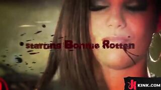BDSM and bondage sex with a hot 19 y.o. anal-loving slut