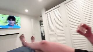 A sexy blonde real estate agent gets fucked by her happy client