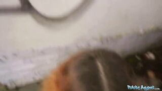 Public Agent Cheating wife Andrea Lapiedra gets fucked by a stranger for cash