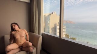 I hope my boyfriend never sees this video of me getting wild in a hotel
