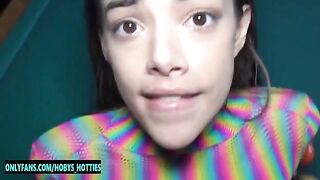 Harmony Wonder gets her throat fucked and pussy pounded hard