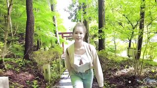 Rainy day sex on a crazy hike