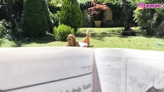 I wore FREUTOY in the garden and got a creampie in my ass!