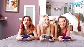 My step sister took my PS5, I fucked her and her friends without consequences