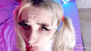 My step sister got her pussy smashed hard by a huge dick