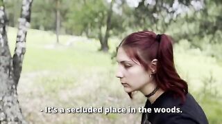 Helpless babe lost in the forest, I took advantage of her situation
