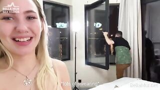 What we do on porn shootings for real - a steamy sex vlog experience
