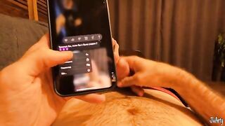 Sex chat turned into real sex with a big dick surprise
