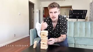 Two hot guys fucked two hot girls on a bed, what a scene!