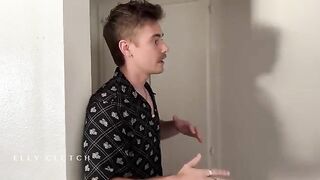 Two hot guys fucked two hot girls on a bed, what a scene!