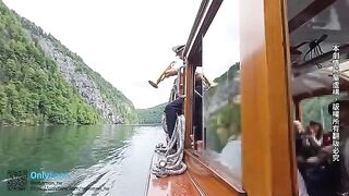 Hot babe is reporting from Germany in this steamy sex vlog