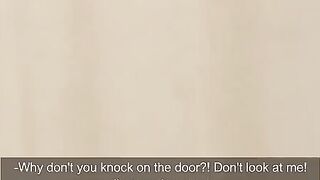 I removed the condom from my stepbrother's cock and he filled me