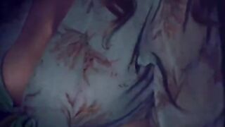 Night sex in 4k with my wife and her amazing big boobs! So hot!