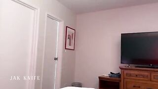 The best friend's mom shared her bed with me