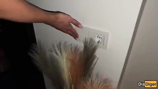 Sexual wife fucks two guys, humiliating her husband