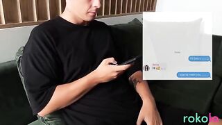 I GUESS I'LL SEE YOU TONIGHT, SMALL BREASTED TEEN SAYS IN A SECRET MESSAGER