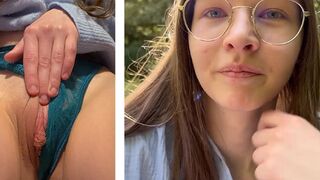 Public & outdoor teen squirt compilation with big labia action