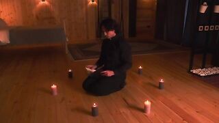 The priest exorcised a demon from a hot stepmom, it was scary and sexy