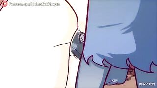 A great treasure hunt ends with a hot cartoon gangbang