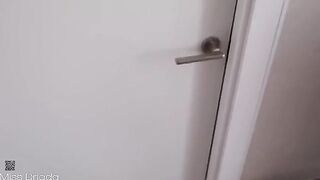 A cute girl got fucked by her first love, screaming with pleasure