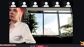 My boyfriend fucked me hard on Zoom call