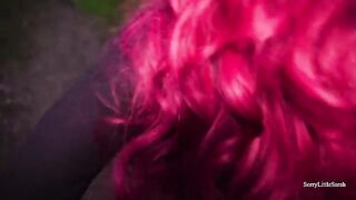 A hot anal sex in the forest with a big ass Russian girl