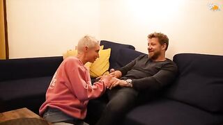 Hot Polish couple fucking on the balcony - owiaks
