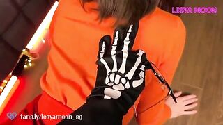 The White Mask dude fucked nerdy Velma on Halloween night