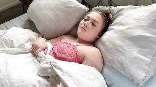 A cute teenage girl plays hooky with her stepdad in a steamy scenario