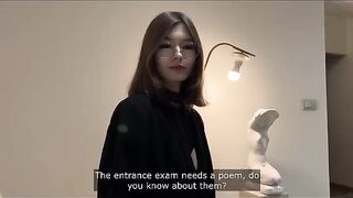 Instead of studying, better sex with a classmate