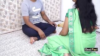 Desi Pari Bhabhi gets fucked before going to marriage in Hindi