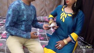 Bhabhi Desi Pari fucked hard for money with clear Hindi audio