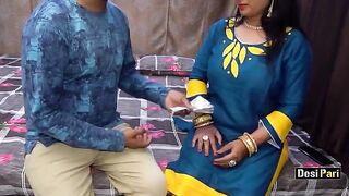 Bhabhi Desi Pari fucked hard for money with clear Hindi audio