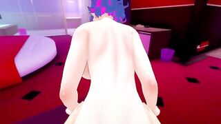 Lady Nagant fucks a huge cock with pleasure in this hot My Hero Academia scene